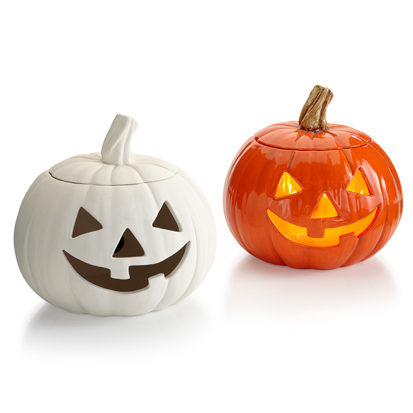 Large JackOLantern Lightup by Gare Leaders in Ceramic Bisque and the PaintYourOwn Pottery