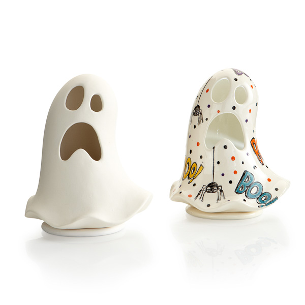 Ghost Lantern by Gare Leaders in Ceramic Bisque and the PaintYour