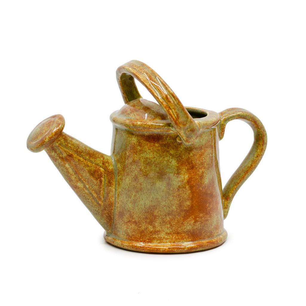 Watering Can Planter by Gare Leaders in Ceramic Bisque and the Paint