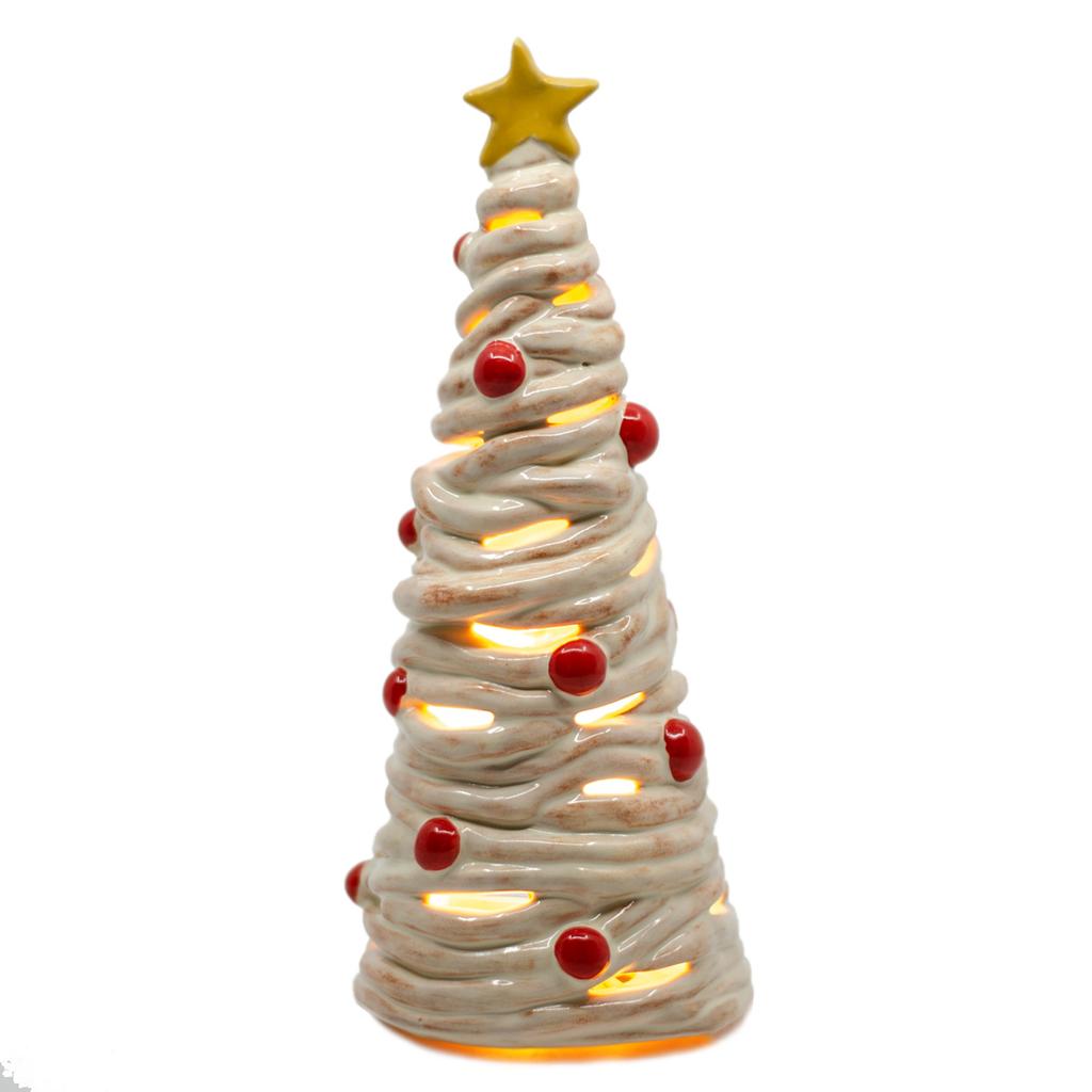 Coil Christmas Tree Lantern by Gare - Leaders in Ceramic Bisque and the ...