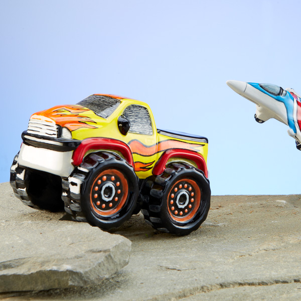 Monster Truck and Jet