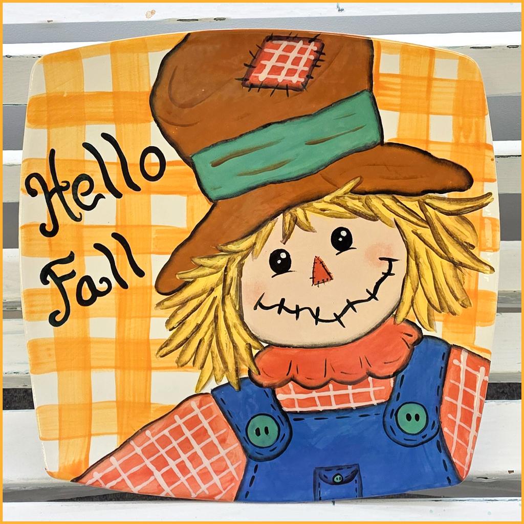 Hello Fall Scarecrow