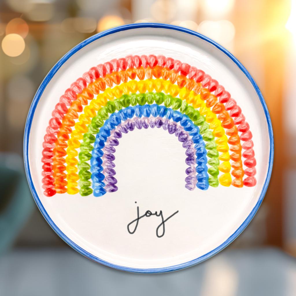 Rainbow Plate